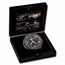 2024 Niue 2 oz Antique Silver Woman Warriors: Barbarian