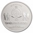 2024 Niue 2 oz Silver $5 Ghostbusters: Ecto-1 Coin + Die Cast Car