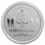 2024 Niue 2 oz Silver $5 Ghostbusters: Stay Puft High Relief Coin
