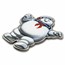 2024 Niue 2 oz Silver $5 Ghostbusters Stay Puft Marshmallow Man