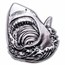 2024 Niue 2 oz Silver $5 Shark Week: Great White Shark