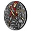 2024 Niue 2 oz Silver Antique Gladiators (Gilded) w/ Box & COA