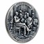 2024 Niue 2 oz Silver Antique Sherlock Holmes: Study in Scarlet