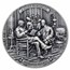2024 Niue 2 oz Silver Antique Sherlock Holmes: Study in Scarlet