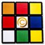 2024 Niue 2 oz Silver Magic Cube Antiqued & Colorized (Box & COA)
