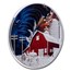 2024 Niue 2 oz Silver Proof Forces of Nature; Tornado