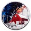2024 Niue 2 oz Silver Proof Forces of Nature; Tornado