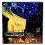 2024 Niue 2 oz Silver Vincent van Gogh; Cafe Terrace at Night