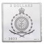 2024 Niue 2 oz Silver Vincent van Gogh; Cafe Terrace at Night