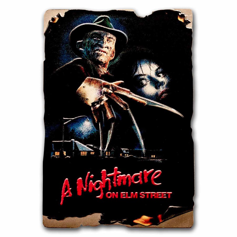 2024 Niue 3 oz Silver $5 A Nightmare on Elm Street 40th