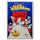 2024 Niue 5 oz Ag $10 Disney Movie Posters: Alice in Wonderland