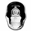 2024 Niue 5 oz Silver $10 Marvel: Iron Man Helmet