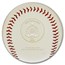 2024 Niue 5 oz Silver $10 MLB Logo on Baseball