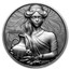 2024 Niue 5 oz Silver Antique Zodiac: Aquarius (with Box and COA)