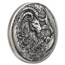 2024 Niue 5 oz Silver Antique Zodiac: Capricorn (Box and COA)