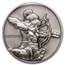 2024 Niue 5 oz Silver Antique Zodiac: Sagittarius (Box and COA)