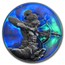 2024 Niue 5 oz Silver Antique Zodiac: Sagittarius (Box and COA)