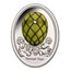 2024 Niue Silver Faberge Eggs: Diamond Trellis (w/ Box & COA)