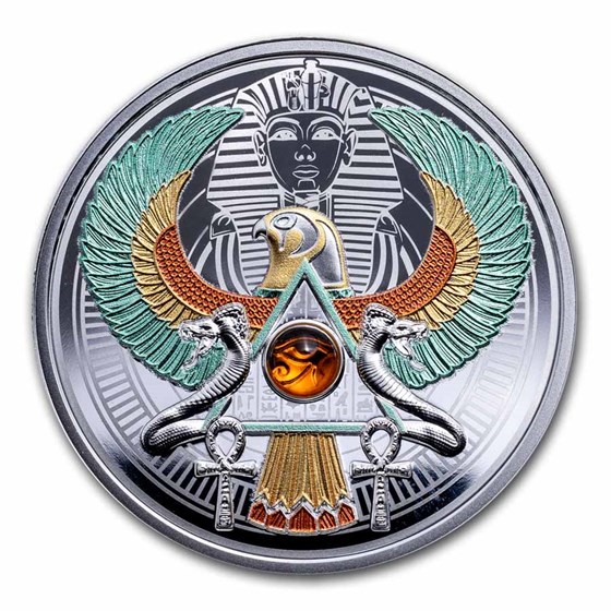 2024 Niue Silver Falcon of Tutankhamun Proof 2024 Niue Silver Falcon of Tutankhamun Proof