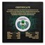 2024 Niue Silver Malachite Scarabaeus Proof (w/ Box & COA)