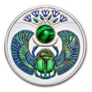 2024 Niue Silver Malachite Scarabaeus Proof (w/ Box & COA)