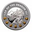 2024 Niue Silver Year of the Dragon Lucky Number 7 Proof