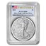 2024-(P) American Silver Eagle Star Privy MS-69 PCGS (FS)