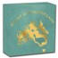 2024-P AUS 1 oz Silver Chrysoprase Great Southern Land Proof