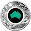 2024-P AUS 1 oz Silver Chrysoprase Great Southern Land Proof