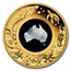 2024-P AUS 2 oz Gold Mother of Pearl Great Southern Land Proof