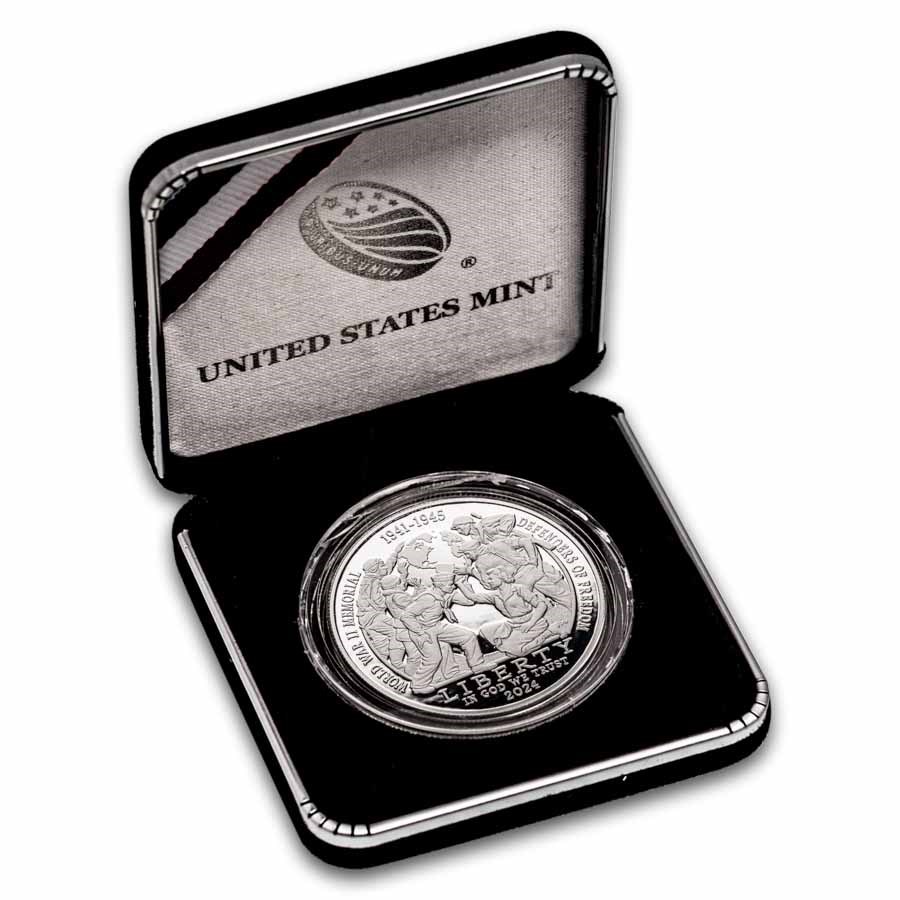2024-P Greatest Generation $1 Silver Proof (w/Box & CoA)