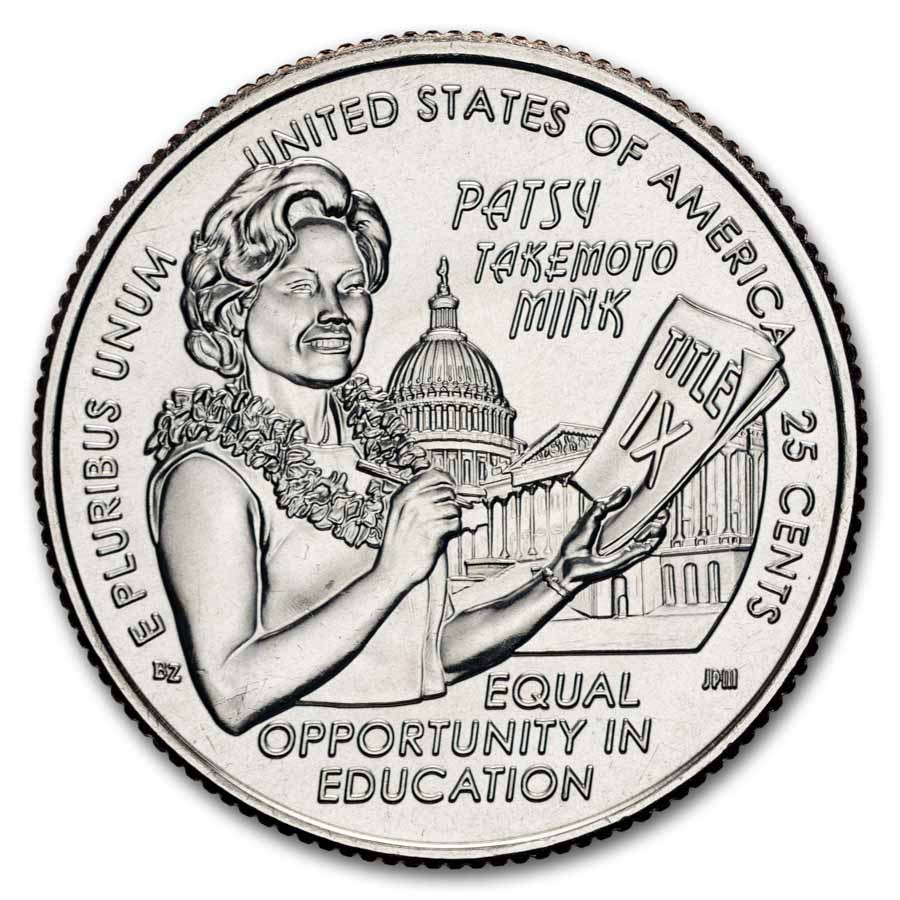 2024-P Patsy Mink American Women Quarter BU