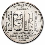 2024-P Rev. Dr. Pauli Murray American Women Quarter BU