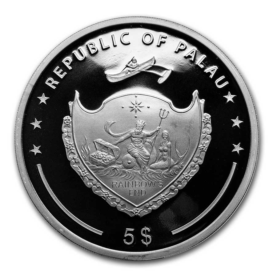 2024 Palau 1 oz Silver Yin and Yang Black Proof (w/ Box & COA) | eBay