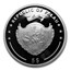 2024 Palau 1 oz Silver Yin and Yang Black Proof (w/ Box & COA)