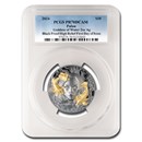 2024 Palau 2 oz Ag UHR Black Goddess of Water PR-70 PCGS FDI