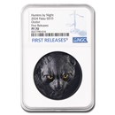 2024 Palau 2 oz Silver Hunters by Night: Ocelot PF-70 NGC (FR)