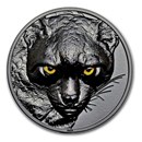 2024 Palau 2 oz Silver Hunters by Night: Ocelot
