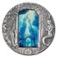 2024 Palau 3 oz AG Antique Underwater Fantasy: Mermaids MS-70 NGC