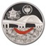 2024 Palau 3 oz Silver Tiffany Art Metropolis: Seoul PF-70 NGC FR
