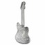 2024 PAMP 1 oz Silver Colorized Fender®Jaguar Proof