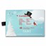 2024 PAMP 1 oz Silver Shaped and Colorized Snowman in Truck (Box)
