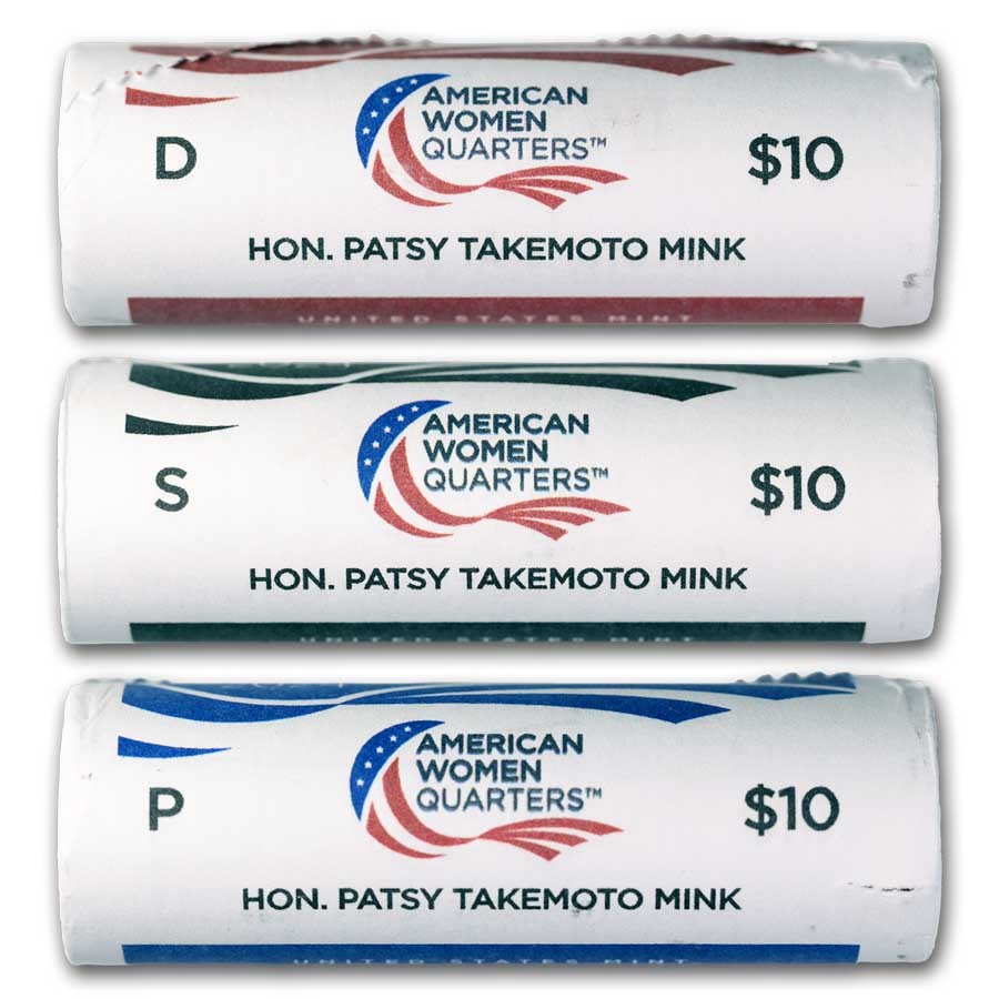2024-PDS Patsy Takemoto Mink American Women Qtr 3 Roll Set