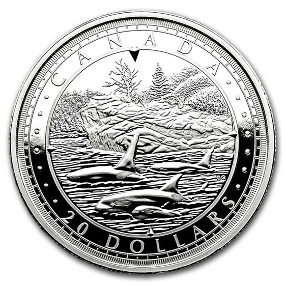 2024 RCM 1 oz Ag $20 Canada: Wondrous Waters - Pacific Coast 2024 RCM 1 oz Ag $20 Canada: Wondrous Waters - Pacific Coast