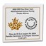 2024 RCM 2 oz Ag $30 Multifaceted Animal Family: Timber Wolves