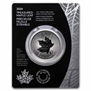 2024 RCM $5 1 oz Silver Treasured Silver Maple Polar Bear Privy