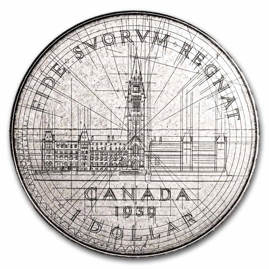2024 RCM 5 oz Silver Emanuel Hahn's: Parliament (No Capsule)