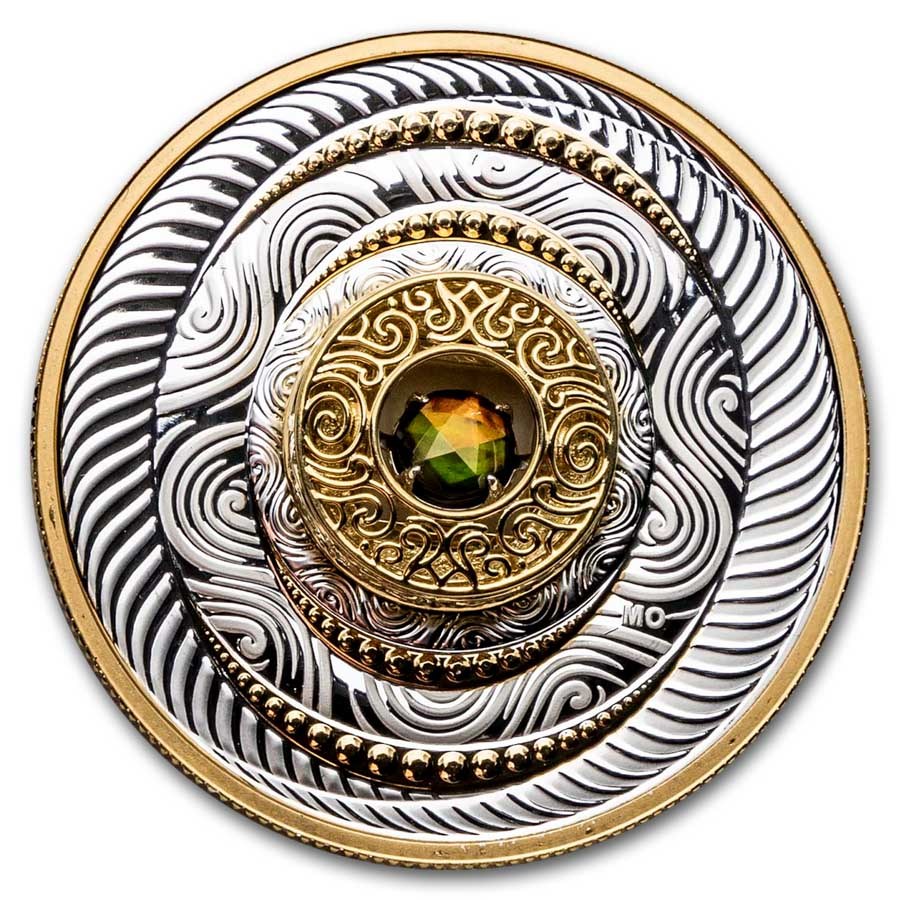 2024 RCM Ag $20 Dancing Ammolite: Elements of Nature - Air