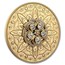 2024 RCM Gold $500 Purely Brilliant De Beers Diamond: Opulence