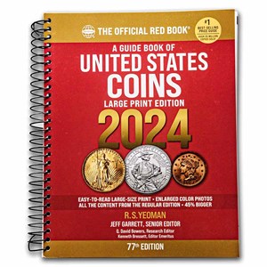 A Guide Book of United States Coins 2024 (Spiral)